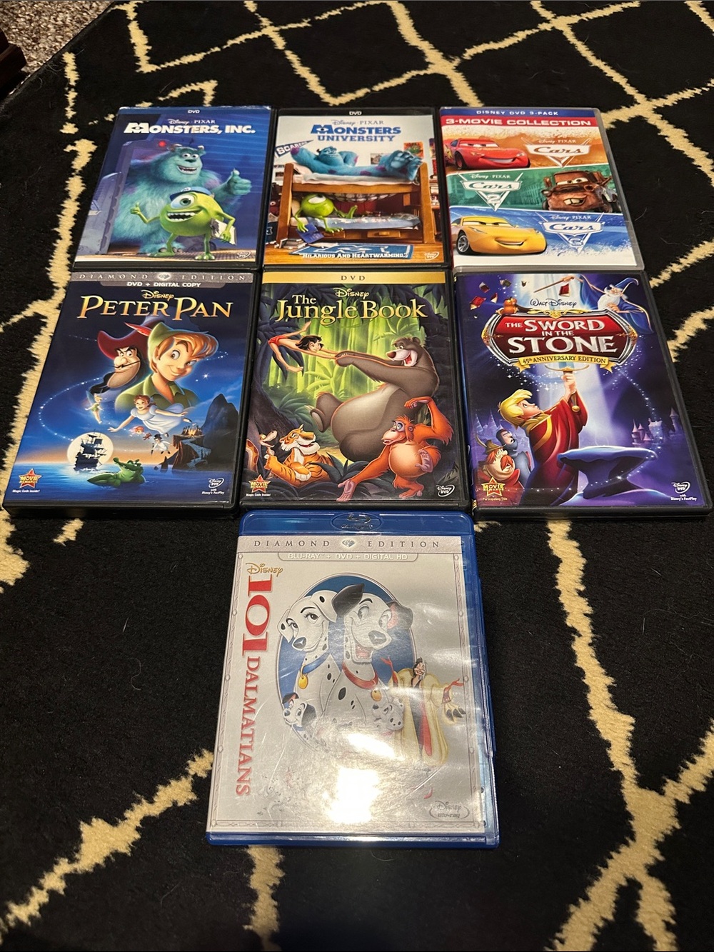 Disney and Pixar Classic DVD & Blu-ray Collection - Assorted Titles